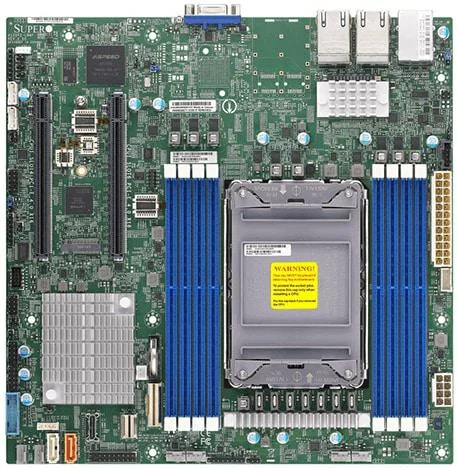 Supermicro Motherboard X12SPZ-LN4F Single 3rd Gen Intel® Xeon® Scalable processors
