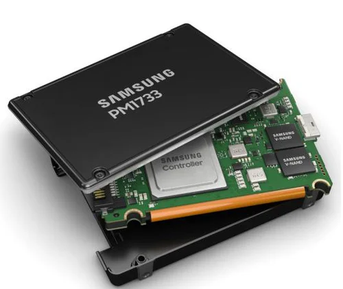Samsung 3.84TB 2.5 Inch PCIe 4.0 x4 TLC Enterprise SSD V5 PM1733 EVT2 (EOL)