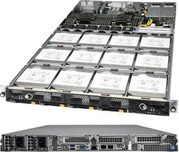 Supermicro 1U SuperStorage 6119P-ACR12N4L (SSG-6119P-ACR12N4L)