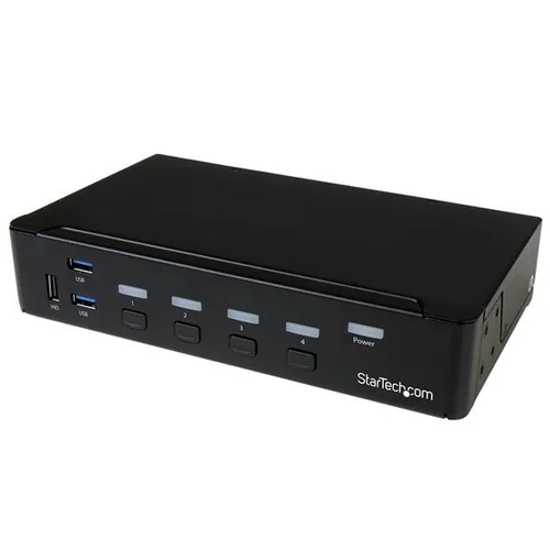 StarTech 4-Port DisplayPort KVM - USB 3.0 - 4K