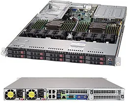 Supermicro 1U SuperServer 1029U-E1CR4T (Complete System Only) (SYS-1029U-E1CR4T)