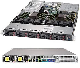Supermicro 1U SuperServer 1029U-E1CRT (Complete System Only) (SYS-1029U-E1CRT)