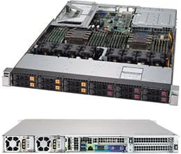 Supermicro 1U SuperServer 1029U-TN12RV-NEBS-DC (Complete System Only) (SYS-1029U-TN12RV-NEBS-DC)