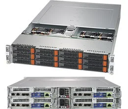Supermicro 2U SuperServer 6028BT-HNC0R+ (Complete System Only) (SYS-6028BT-HNC0R+)