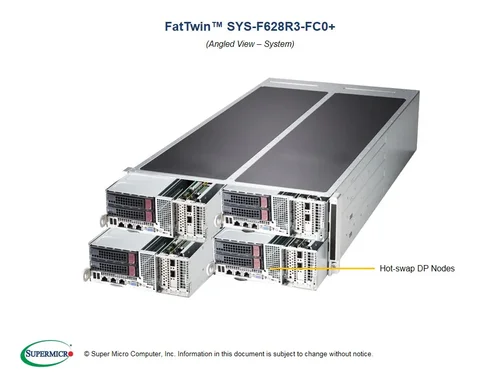 Supermicro 4U SuperServer F628R3-FC0 (SYS-F628R3-FC0)