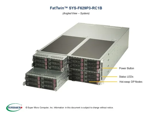 Supermicro 4U SuperServer F629P3-RC1B (SYS-F629P3-RC1B)