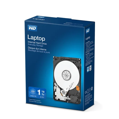 Western Digital HDD Laptop Mainstream 1TB SATA 3GBs