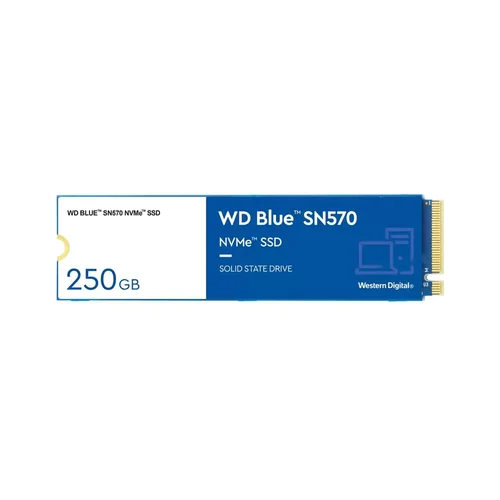 Western Digital WD SSD Blue SN570 250GB PCIe Gen3 NVMe