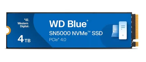 Western Digital WD SSD Blue SN5000 4TB PCIe Gen4 NVMe