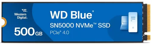 Western Digital WD SSD Blue SN5000 500GB PCIe Gen4 NVMe