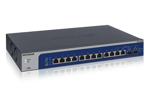 NETGEAR XS512EM — 12-poorts 10-Gigabit/Multi-Gigabit Ethernet Plus-switch met 2 SFP+ poorten