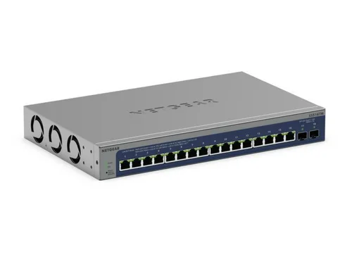 NETGEAR XS516TM — 16-poorts 10G/Multi-Gigabit Ethernet Smart Switch met 2 SFP+-poorten