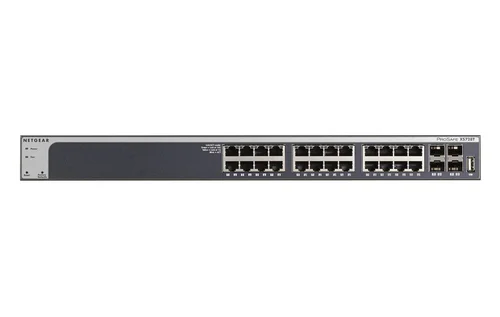 NETGEAR XS728T — 28-poorts 10-Gigabit koperen Smart Switch met 4 SFP+-poorten